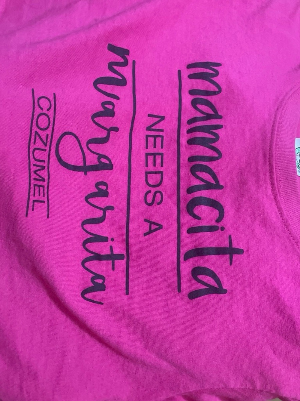 Reef Pink "Mamacita Needs a Margarita" Graphic Tee